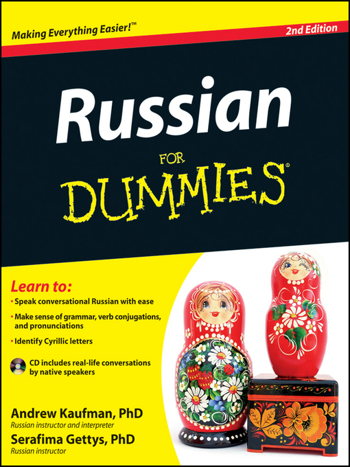 Title details for Russian For Dummies by Alan Kaufman - Available